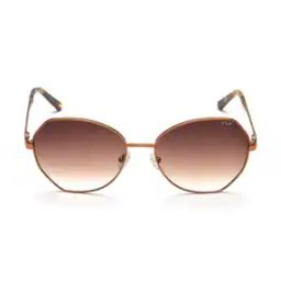 Women UV-Protected Circular Sunglasses-IRS1173C2SG-image-10