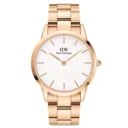 Men Iconic Link Round Analogue Watch - DW00100343-image-10