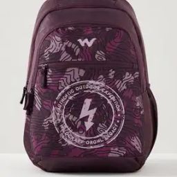 Men Blaze Printed Backpack with Rain Cover-image-2