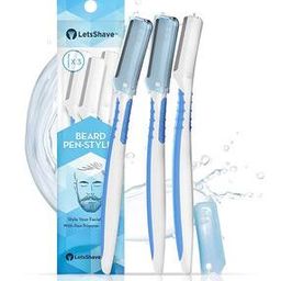 Beard Pen Styler & Trimmer - White-1
