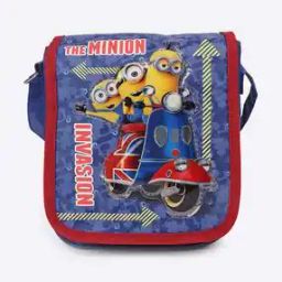 Minion Graphic Print Fold-Over Sling Bag-50