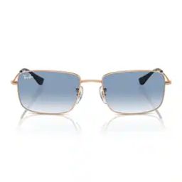 Unisex Gradient Rectangular Sunglasses-0RB3739I-3