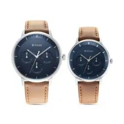 His & Her Couple Modern Bandhan Analogue Watch - NS9400694206SL01P-image-7