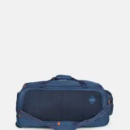 Men Colourblock Caster Large Duffle Trolley Bag-51