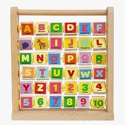 Activity Square Learn Alphabets Wooden Abacus-image-30