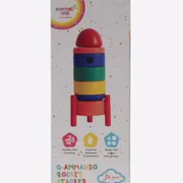 Colorful Rocket Stacking Toy-32