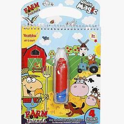 Water Magic Farm Friends Colouring Book Art & Craft Kit-36