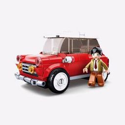 Model Brick Mini Car Plastic Building Block Set-39