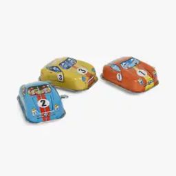 Retro Race Car Model with Wind Up Key-27
