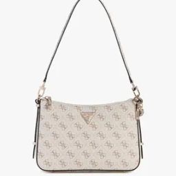 Women Logo Print Daryna Top-Zip Shoulder Bag-image-7