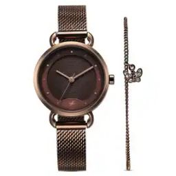 Women Pulse Water-Resistant Analogue Watch-NT6221QM01F-33