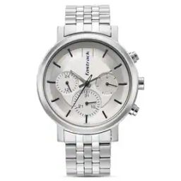 Men Water-Resistant Tick Tock Chronograph Watch - NT3287SM01-12