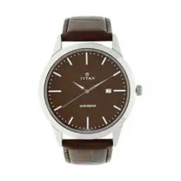 Men Water-Resistant Analogue Watch-NT1584SL04-39
