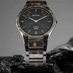 titan Men Water-Resistant Analogue Watch - NT1696KC04-picture-4