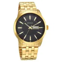titan Men Water-Resistant Analogue Watch - NT1752YM03-picture-1