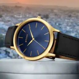 Men Water-Resistant Analogue Watch-NT1825YL05-image-100