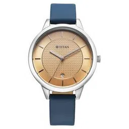 titan Women Leather Analogue Watch-2617SL08-picture-19