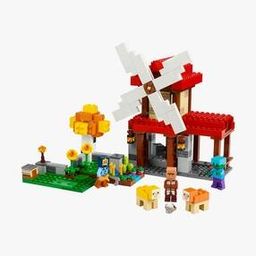 Minecraft The Windmill Farm Video-Game Set Gift-46
