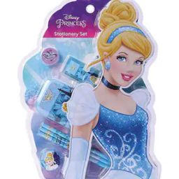 Set of 7 Disney Princess Creative Writing & Crafts Colorful Fun Stationeries-3
