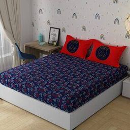 PSG Print Cotton Bedsheet-image-70