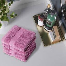Set of 4 620 GSM Cotton Face Towels-13