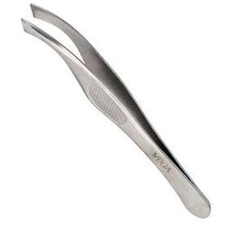 Slant Tip Tweezer - Silver-image-84