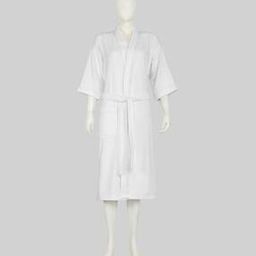 Cotton Bathrobe with Patch Pocket-49