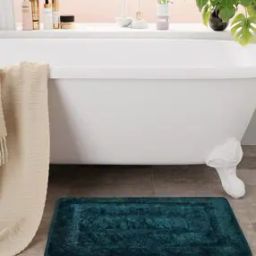 Polyester Antiskid Small-Size Bath Mat 24" x 16"-46