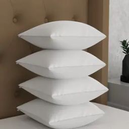 Set of 4 Square Shaped Filled Cushions 11.8" x 11.8"-2