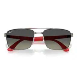 Unisex Gradient Rectangle Sunglasses-0RB3760I004/1159-31