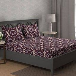 Double Size Bedsheet with 2 Pillow Covers-image-86