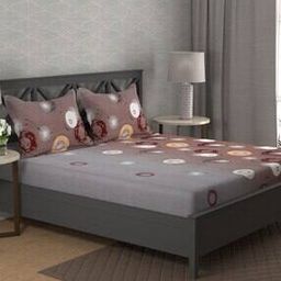 Double Size Bedsheet with 2 Pillow Covers-image-57
