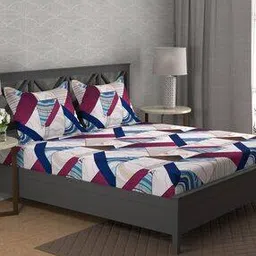 Double Size Bedsheet with 2 Pillow Covers-image-7