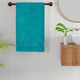 470 GSM Jacquard Border Cotton Bath Towel 55" x 27"-image-81