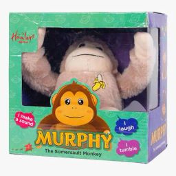 hamleys Walking & Talking Murphy Monkey Interactive Soft Toy image 1