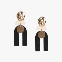 Women Gold-Plated Drop Earrings-26