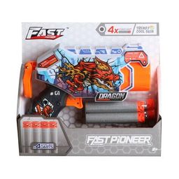 fire force Pack of 4 Soft Darts with Graffiti Blaster image 1