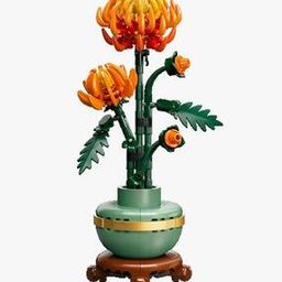 Icons Chrysanthemum Flower Building Set-40