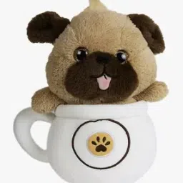 Pup In a Mug Soft Toy-image-81