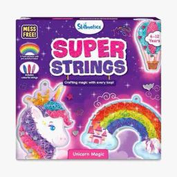 skillmatics Super Strings Mess-Free Unicorn Magic String Art Set image 1