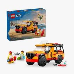 City Lifeguard Beach Rescue Truck Playset Building Blocks-13