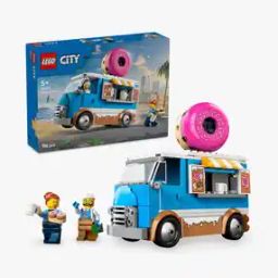 City Donut Truck Vehicle Building Blocks-52