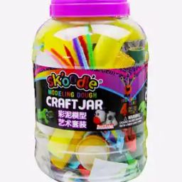 Modeling Dough Craft Jar-46