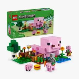 Minecraft The Baby Pig House Gamer Building Toy Animal Set-33
