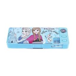 Frozen Print Magnetic 2-Button Pencil Box-10