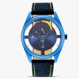 Men 3256PF01 Analogue Watch with Fabric Strap-image-41