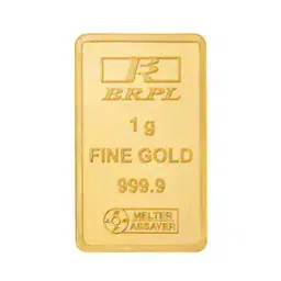 24KT (999.9) 1G Yellow Gold Bar-image-83