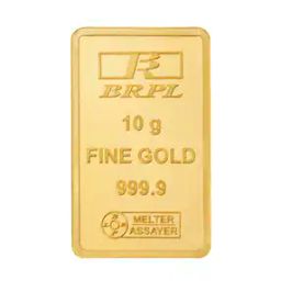 24KT (999.9) 10G Yellow Gold Bar-image-37