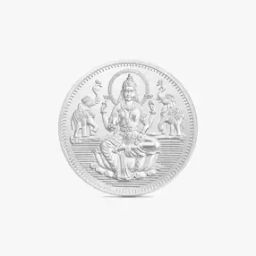 100G 999 Silver Lakshmi Coin-45