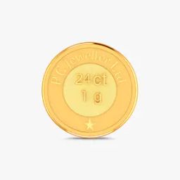 1G 24 KT (995) Yellow Gold Laxmi Ganesh Coin-image-69